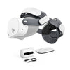 BOBOVR M3 Pro+ päähihna 6500 mAh akulla Meta Quest 3 / 3S -laitteelle